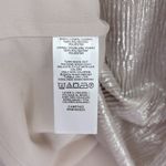 Loft  Double-V Metallic Shimmer Cami Top Women’s Size Medium Pink Champagne NWT! Photo 5