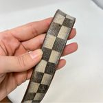 Levi's  Check‎ Print Leather Belt Size M 34-36 Photo 8