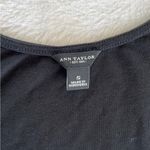 Ann Taylor  Black Ruched Sleeveless dress Photo 3