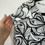 Title Nine  Black White Floral Athletic Dress Women’s S Gorpcore Mini Casual Photo 1