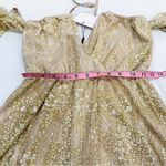 Hello Molly NWT  Shimmer Please Bronze Sparkle Romper Photo 4