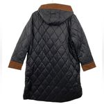 Barbour NWT‎  Size 2X Mickley Plus Quilted Coat Black Brown Corduroy Trim Jacket Photo 1