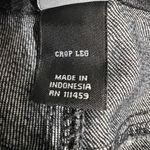 White House | Black Market WHBM Womens Black Denim Jeans Embellished Pockets Size 2 Blanc Crop Photo 3