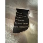 R & K  Cream Short Sleeve Open Front‎ Knit Cropped Cardigan Sweater Shrug Large Photo 5