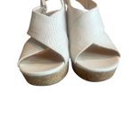 Clarks Maritsa Lara Slingback Sandals Wedge White Snake Textured Size 11 Women's Photo 9