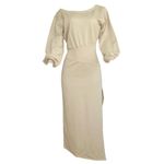 SER.O.YA. Elo Long Sleeve Fleece Sweater Dress, Camel, Large Brown Photo 11