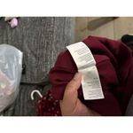 Bardot  Burgundy Kalia Animal Print Mini Dress Size Small 6 Photo 9