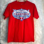 MLB World Series American League Champions 2010 Texas Rangers T Photo 0