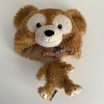 Disney Parks Duffy Bear Cap Hat Hong Kong Adult Plush Teddy Animal Ears Hat LN Photo 0