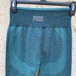 PINK - Victoria's Secret Pink Size small green seamless leggings full length workout turquoise Photo 2