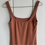 Aritzia NWOT Wilfred Lydia Bodycon Ruched Dress in Epicurean Brown Size S Photo 7