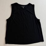 Athleta Women's Sleek Black Muscle Tee Photo 0