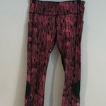 Lululemon PACE RIVAL CROP INSEAM 19” DOWN POUR ELECTRIC CORAL BLACK SIZE 6 Photo 8