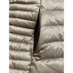 Eddie Bauer  Champagne 80% Down Puffer Coat‎ Sz Small Preppy Modern Designer NICE Photo 6