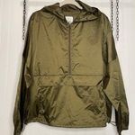 Aerie NWOT OFFLINE Green Oversized Pullover Lightweight Windbreaker Jacket Sze M Photo 0