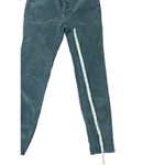 We The Free  gray blue Corduroy women’s pants high rise button fly size 25 Photo 7