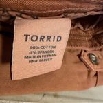 Torrid Desert peach 3.5" military shorts womens plus size 20 NWT twill mid rise Photo 7