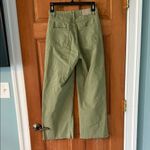 ZARA  Size 0 Women's Teen Girl Olive Green Women's Jeans BROKEN ZIPPER Photo 3