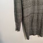 The Limited  Turtleneck Tunic Sweater Dress Green Photo 4