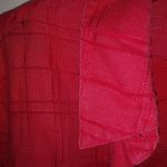 Liz Claiborne Crazy Horse Red Shell Jacket Set L Photo 3