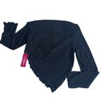 SheIn New  2XL Asymmetrical Black Off-Shoulder Top Photo 3