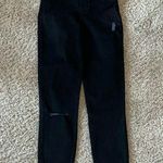 Spanx  Jean-ish Distressed Skinny Stretch Black Jeggings Jeans in Medium Wash Photo 0