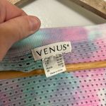 Venus Pastel 100% Cotton Tie-Dye Open Knit Sweater Size L Oversized Photo 4