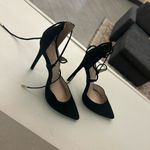 Shoe Republic LA Heels Chic Black Lace-Up Heels by  Size 7-Great Shape! Photo 7