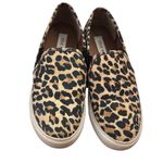 Steve Madden Safary Slip-On Sneakers Leopard Print Tan 6M Photo 2