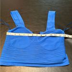 Sincerely Jules  Blue Crop Top Photo 6