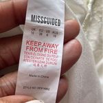 Missguided  | Cream Chain Strap Lace Swing Dress Sz 6 Photo 10