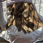 K studio Floral Paisley Chiffon Brown and Green Sleeveless Maxi Dress and Jacket Photo 15