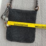Sun n’ Sand Black Raffia Beaded Shell Crossbody Purse for Vacation Travel Beach Photo 8