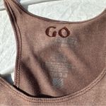 Go Couture Maxi racer back brown dress Sz S Photo 10