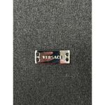 Versace Womens Black V Neck Long Sleeve Sweater Size 42 SKU 7360 Photo 3