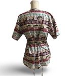 Betty Boop Betty Boob Medical Scrub Mock Wrap Top Photo 1