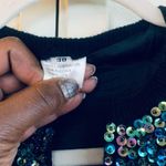 VINTAGE•Sparkling Black✨Beauty✨ Lambswool/Angora Sweater Size 6 Photo 4