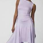 Urban Outfitters  Light Purple Blanca Boatneck Twirl‎ Dress Size Small NWOT Photo 0