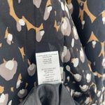 Trina Turk Dress Size 0 100% Silk Animal Print Halter Tie Bow Neck Cocktail Photo 13