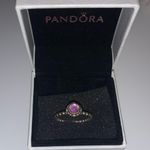 Pandora Birthstone Ring Photo 0