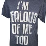 Nwot cute sayings blue T Photo 2