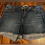 Celebrity Pink  Dark Blue Jean Shorts Photo 0