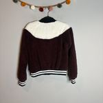 Nike  NSW Sportswear Sherpa Wolf Bomber Teddy Zip Up Jacket Photo 6