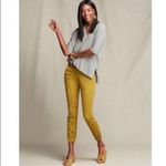 CAbi The Tracker Jogger Ankle Pants Marigold Yellow Size 6 Photo 0