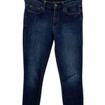 Gap  true skinny jeans dark wash size 26 classic closet staple mid rise Photo 0