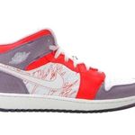 Nike Air Jordan 1 Premium Mid Top Shoes Sneakers Photo 7