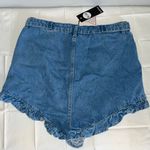Boohoo NWT High Waist Jean Shorts! Photo 2