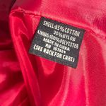 Ambition womens red trench coat lightweight size M Photo 9