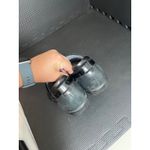 NAOT Kirie Black‎ Leather Mary Janes W/ Adjustable Straps Sandals Size 39 US 8 Black Photo 6