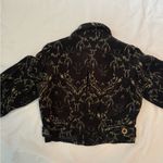 Free People Black and cream vintage  jacket jacket Photo 5